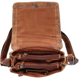 The Skandinavian Brand Leder Umhängetasche Hunter Camel
