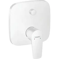 hansgrohe Talis E Fertigmontageset 71745700 Unterputz-Wannen-Einhebelmischer, mattweiß