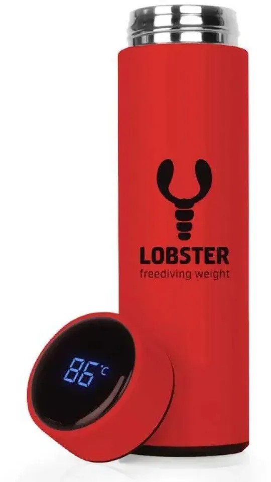Lobster Thermo Flasche - Red - One Size