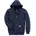 Zip Hooded Sweatshirt Blau XXL