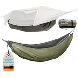 Skandika Unterdecke für Hängemattenzelt Rian | Underquilt für Campinghängematten, 220g/m Mikrofaserfüllung, 237×110 cm, 1,3 kg, Maschinenwaschbar | Quilt, Hängematte, Zelt, Baumzelt, Camping, Outdoor