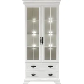 OTTO home Vitrine Royal 88 x 40 x 192 cm Weiß