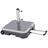 Doppler Rollsockel 50 kg Aluminium Grau