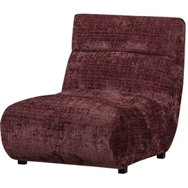 BePureHome Sessel »Observe« - 75x96x82cm - dunkellila - Polyester