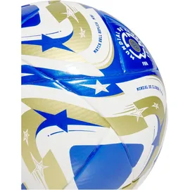 adidas FIFA Club World Cup Miniball JN7374 / white/MASTER BLUE/gold met./dark blue 1