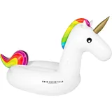 Swim Essentials Poolmatratze Einhorn Weiß 150 cm)