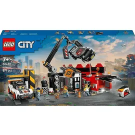 LEGO City Schrottplatz mit Autos