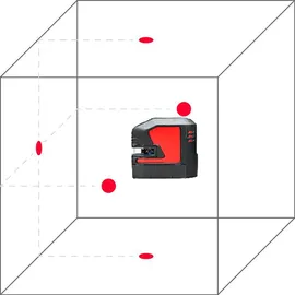 Leica Lino P5-1 Kreuzlinienlaser 30,0m selbstnivellierend