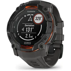 Garmin Instinct 3 Solar 50 mm Schwarz / Kohle