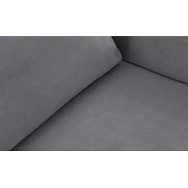 Nehl Liege Easy Flachgewebe 220 x 80 x 96 cm Grau mit Schlaffunktion