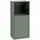 Villeroy & Boch Finion Seitenschrank F500PDGM 41,8x93,6x27cm, links, Regal oben Black matt, Lacquer