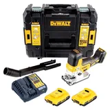 DeWalt DCS 335 D2 inkl. 2 x 2,0 Ah + TSTAK