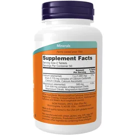 NOW Foods Calcium & Magnesium Tabletten 100 St.