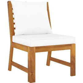 vidaXL Garten-Lounge-Set 9-tlg. Creme Akazie