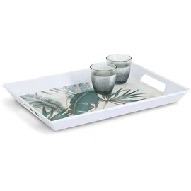 Zeller 26473 Melamintablett Palm Leaves
