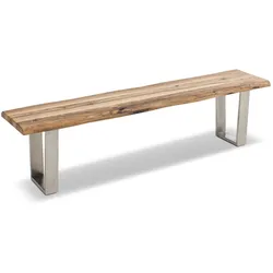 Bank Denver 160 cm Holz Sumpfeiche