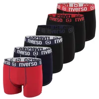 Riverso RIVJonny Boxershorts Blau L 6er Pack
