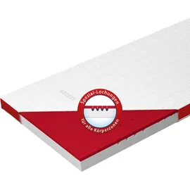 Genius eazzzy Matratzentopper Premium Heat Therapy 90 x 200 cm weiß