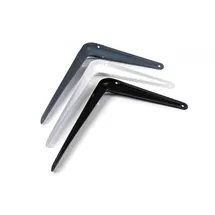 Buri 10er Regalwinkel L-Form 20x15cm weiß