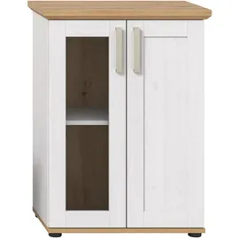 xonox.home Vitrine Verona 64 x 37 x 88 cm Weiß