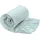 Heckett and Lane Spannbettlaken Perkal 90 x 200 - 90 x 220 cm blau