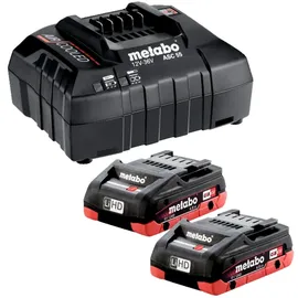 Metabo Akku Kappsäge KGS 18 LTX BL 254 18V |Sägeblatt| 2x4,0Ah Akku & ASC 55