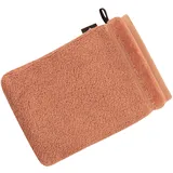 VOSSEN Pure Waschhandschuh 16 x 22 cm bronze