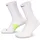 Nike Fast Midweight Crew Laufsocken Weiß/Gelb 46-50