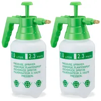 Relaxdays 2 x Pumpsprühflasche 1 Liter