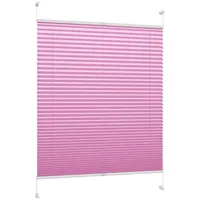 DécoProfi Plissee ohne Bohren Flieder/Altrosa 40cm x 130cm (max.