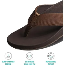 REEF Raglan Herren Braun 44