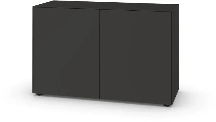 Piure Nex Pur Box Sideboard Doppeltür 120 x 48 x 75 cm Graphite