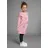 Kidsworld Sweatkleid in rosa | Gr.: 116/122