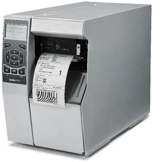 Zebra ZT510 – Industrie-Etikettendrucker Ethernet (LAN), USB, RS-232 (Seriell), Bluetooth LowEnergy / 300 dpi / mit LC-Display, interner Trägermaterial-Aufwickler, interner Etikettenrollen-Aufwickler