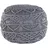 Beliani Pouf KAYSERI Baumwolle 40 x 40 x 40 cm Grau