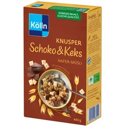 Kölln Knusper Schoko & Keks Hafer-Müsli 440G