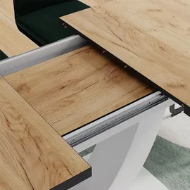 Vicco Fenaro 120 x 77,4 x 80 cm Eiche/Weiß