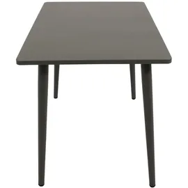 DEGAMO Denver Gartentisch 120 x 70 x 73 cm Anthrazit