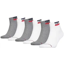 Levi's Socken 6er Pack Bunt/Grau 43-46