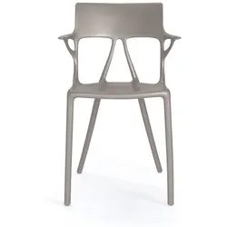 Kartell A.I. Gartenstuhl recyceltes Material - Grau