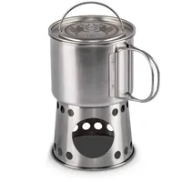 Petromax Kochbecher 750 ml Edelstahl grau