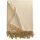 Tom Tailor Wooly Herringbone Plaid 130 x 170 cm Beige/Braun