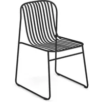 Emu Riviera Stapelstuhl 50 x 50 x 78 cm schwarz 4 St.
