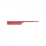 JRL PROFESSIONAL Fine Teeth Tail Comb 8.5" red