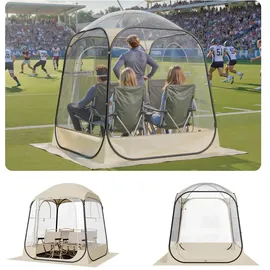 Vevor Transparentes Zelt 160x160x182 cm