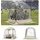 Vevor Transparentes Zelt 160x160x182 cm