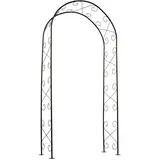 Versele-Laga Rosenbogen 100 x 37 x 230 cm Schwarz