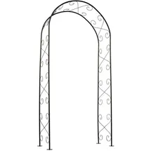 Versele-Laga Rosenbogen 100 x 37 x 230 cm Schwarz
