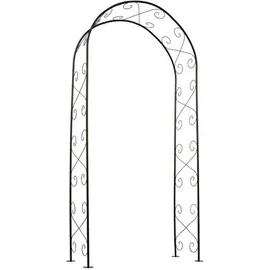 Versele-Laga Rosenbogen 100 x 37 x 230 cm Schwarz