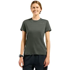 Odlo X Pow Merino Tencel Kurzarm-t-shirt - urban chic melange - L